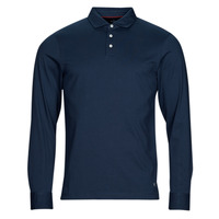 textil Herre Polo-t-shirts m. lange ærmer Hackett HM550910 Blå / Marineblå
