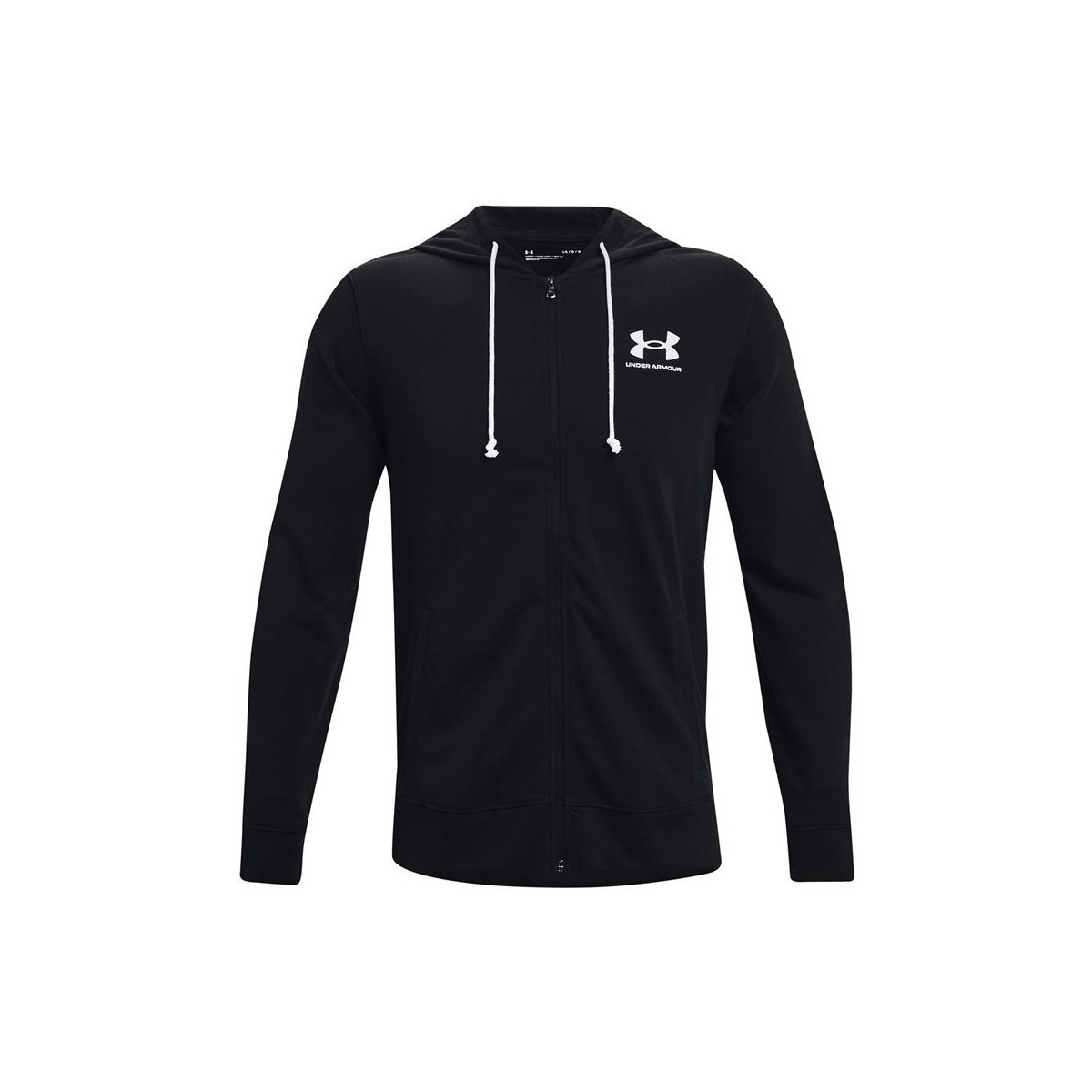 textil Herre Sweatshirts Under Armour Rival Terry LC FZ Sort