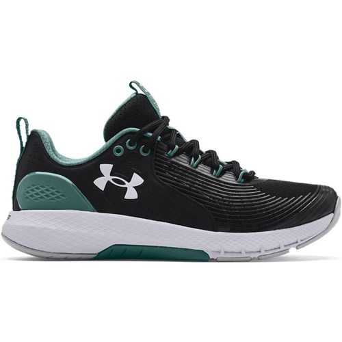 Sko Herre Lave sneakers Under Armour Charged Commit TR 3 Sort, Turkis