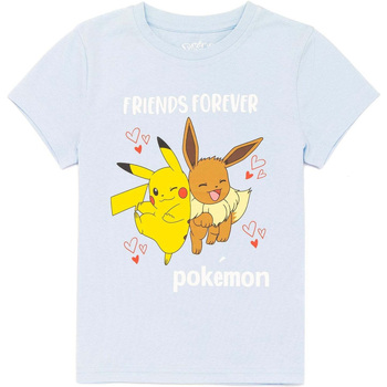 textil Pige Langærmede T-shirts Pokemon  Flerfarvet