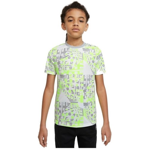 textil Dreng T-shirts m. korte ærmer Nike Drifit Academy Grøn