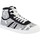 Sko Dame Sneakers Kawasaki News Paper Canvas Boot K202413 1002 White Hvid