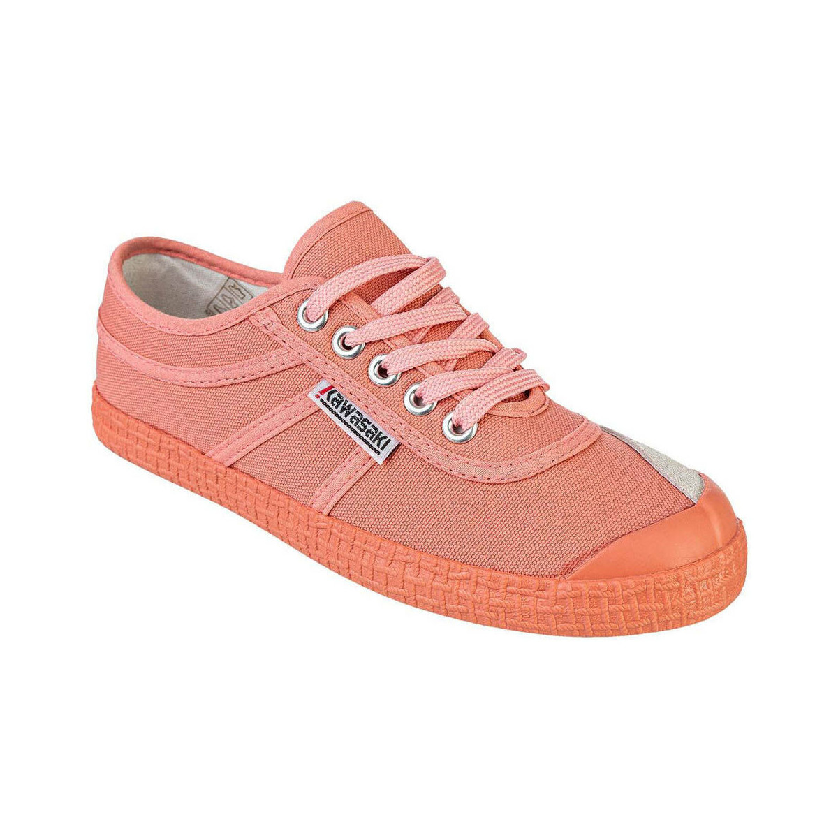 Sko Dame Sneakers Kawasaki Color Block Shoe K202430 4144 Shell Pink Pink