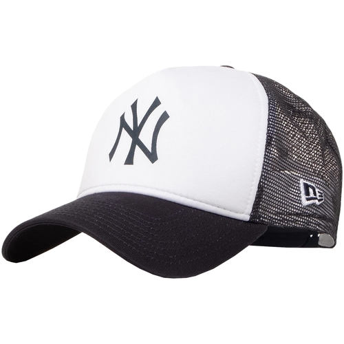 Accessories Herre Kasketter New-Era Team Block New York Yankees MLB Trucker Cap Hvid