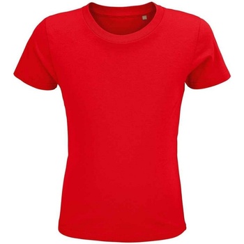 textil Børn T-shirts m. korte ærmer Sols 3580 Rød
