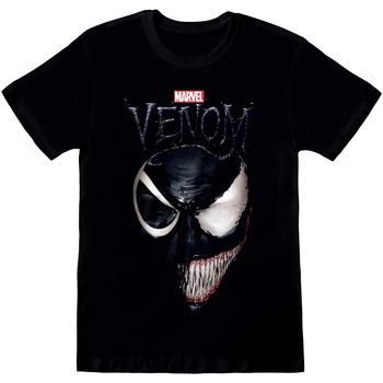 textil Langærmede T-shirts Venom  Sort