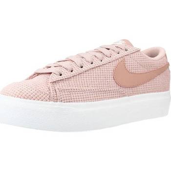 Sko Dame Sneakers Nike W BLAZER LOW PLATFORM Pink