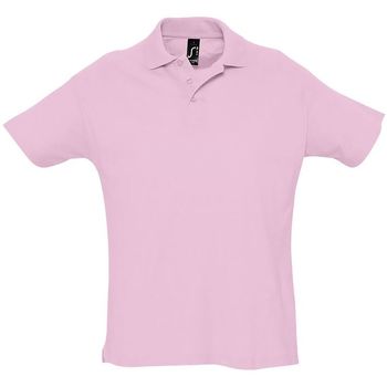 textil Herre Polo-t-shirts m. korte ærmer Sols SUMMER II - POLO HOMBRE MANGA CORTA Pink