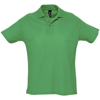 textil Herre Polo-t-shirts m. korte ærmer Sols SUMMER II - POLO HOMBRE MANGA CORTA Grøn
