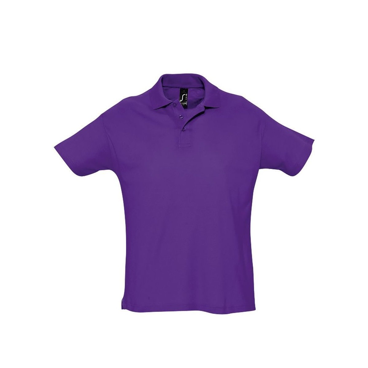 textil Herre Polo-t-shirts m. korte ærmer Sols SUMMER II - POLO HOMBRE MANGA CORTA Violet