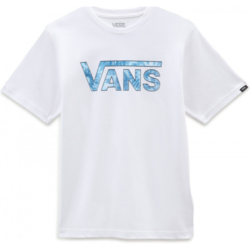 textil Dreng T-shirts & poloer Vans classic logo Hvid