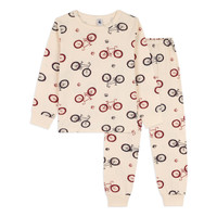 textil Dreng Pyjamas / Natskjorte Petit Bateau CHIFFRE Flerfarvet