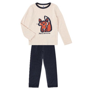 textil Dreng Pyjamas / Natskjorte Petit Bateau CERGY Flerfarvet
