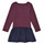 textil Pige Korte kjoler Petit Bateau CONSTANTIN Marineblå / Rød