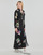 textil Dame Lange kjoler Desigual KASSANDRA Sort / Flerfarvet