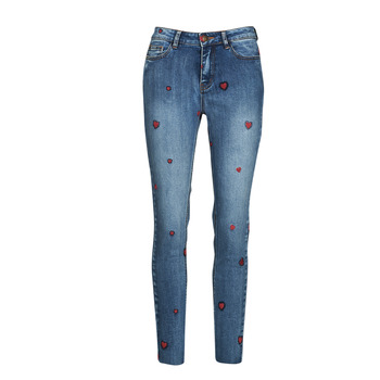 textil Dame Lige jeans Desigual AMORE Blå / Medium