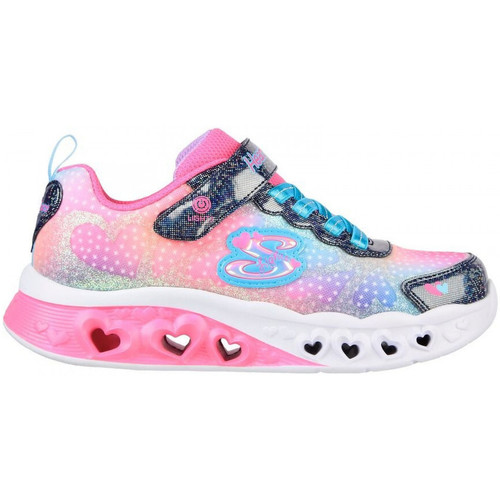 Sko Pige Sneakers Skechers Flutter heart lights-simply l Flerfarvet