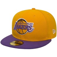 Accessories Herre Kasketter New-Era Los Angeles Lakers Nba Basic Cap Orange