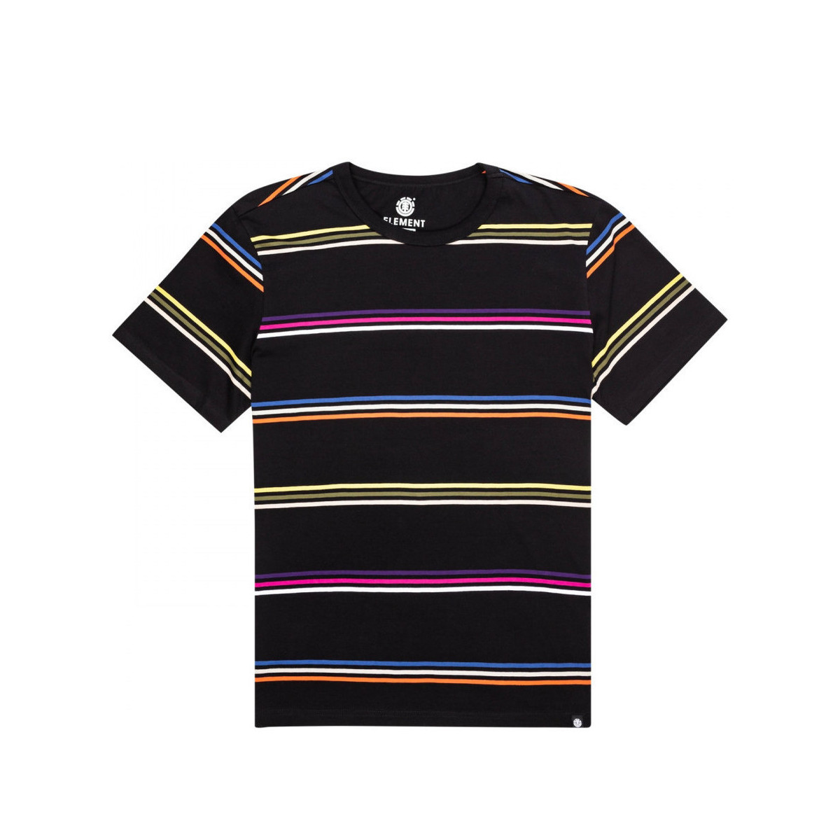 textil Herre T-shirts & poloer Element Wilow stripe Sort