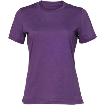 textil Dame T-shirts m. korte ærmer Bella + Canvas BE6400 Violet