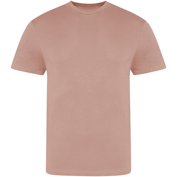 textil Langærmede T-shirts Awdis JT100 Rød