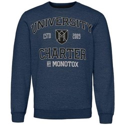 textil Herre Sweatshirts Monotox University CN Marineblå