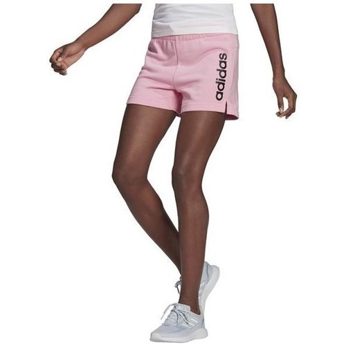 textil Dame Halvlange bukser adidas Originals Essentials Slim Logo Pink