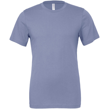 textil Langærmede T-shirts Bella + Canvas CV001 Blå