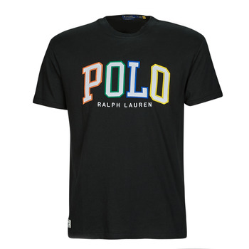 textil Herre T-shirts m. korte ærmer Polo Ralph Lauren SSCNCLSM1-SHORT SLEEVE-T-SHIRT Sort / Polo / Sort