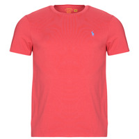 textil Herre T-shirts m. korte ærmer Polo Ralph Lauren SSCNCMSLM2-SHORT SLEEVE-T-SHIRT Rød / Rød