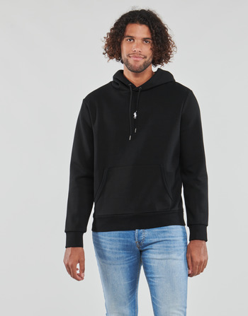 textil Herre Sweatshirts Polo Ralph Lauren SWEATSHIRT DOUBLE KNIT TECH LOGO CENTRAL Sort / Polo / Sort