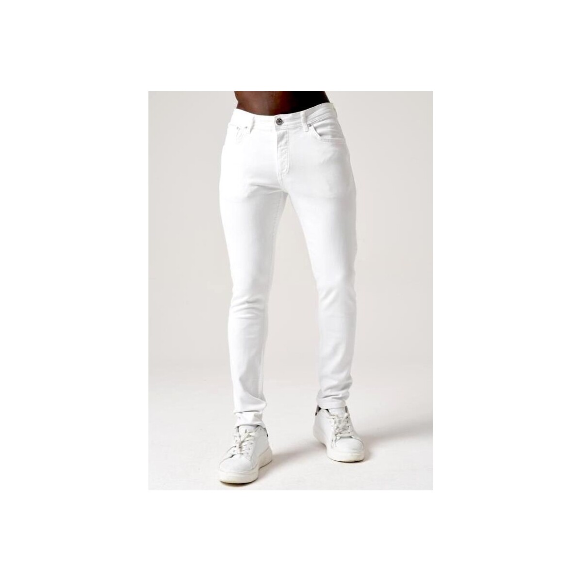 textil Herre Smalle jeans True Rise 134284030 Hvid
