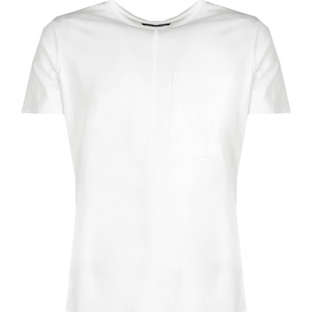 textil Herre T-shirts m. korte ærmer Antony Morato MMKS01927 FA100227 Hvid