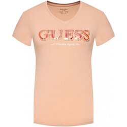 textil Dame T-shirts & poloer Guess W2GI05 J1300 Pink