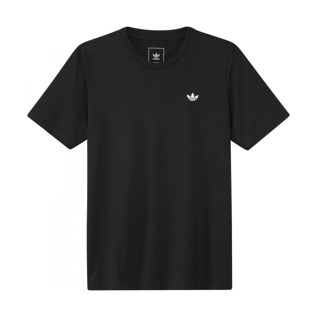 textil Herre T-shirts & poloer adidas Originals 4.0 logo ss tee Sort