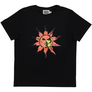 textil Dame T-shirts & poloer Fausto Puglisi  Sort