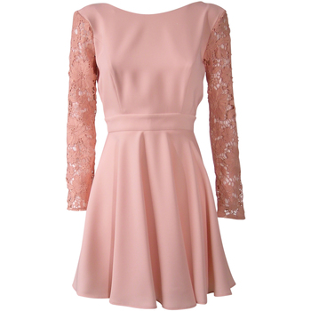 textil Dame Lange kjoler Feleppa  Pink
