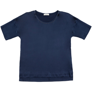 textil Dame T-shirts & poloer Panicale Cashmere  Blå