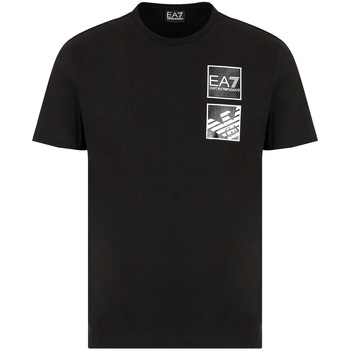 textil Herre T-shirts & poloer Ea7 Emporio Armani 3LPT51 PJ02Z Sort
