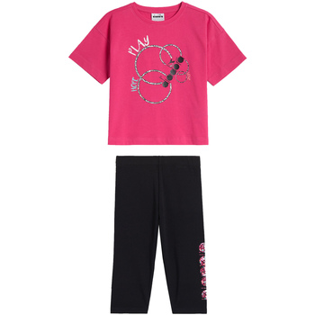 textil Børn Jakkesæt og slips Diadora 102178262 Pink