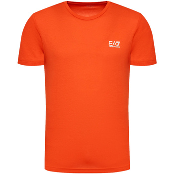 textil Herre T-shirts & poloer Ea7 Emporio Armani 8NPT51 PJM9Z Orange