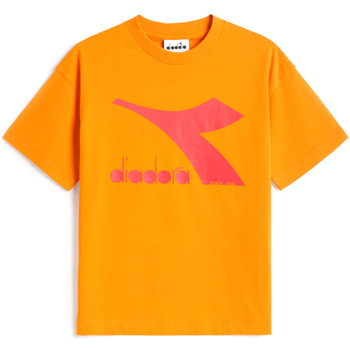 textil Børn T-shirts & poloer Diadora 102178266 Orange