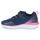 Sko Pige Lave sneakers Kangaroos KQ-FLEET II EV Marineblå / Pink