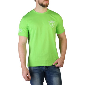 textil Herre T-shirts m. korte ærmer Lamborghini - b3xvb7t4 Grøn