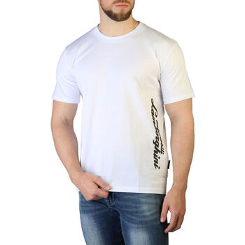 textil Herre T-shirts m. korte ærmer Lamborghini - b3xvb7b5 Hvid