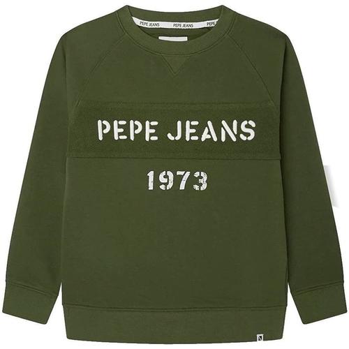 textil Dreng Sweatshirts Pepe jeans  Grøn