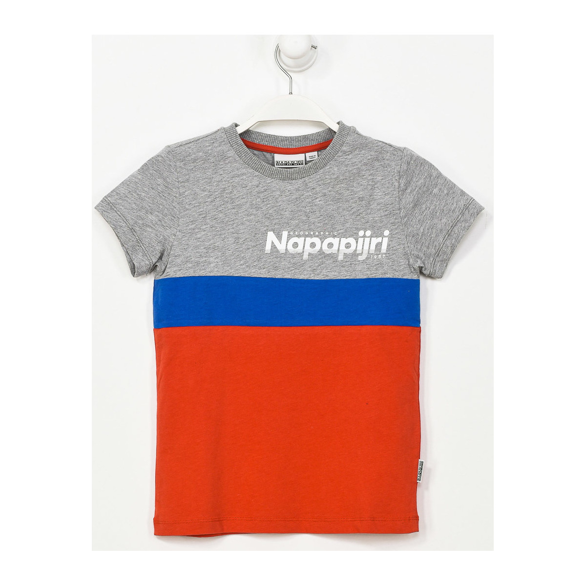 textil Dreng T-shirts m. korte ærmer Napapijri GA4EQE-AA5 Flerfarvet