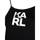 textil Dame Badebukser / Badeshorts Karl Lagerfeld KL22WOP01 | Printed Logo Sort