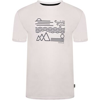 textil Herre Langærmede T-shirts Dare 2b  Hvid