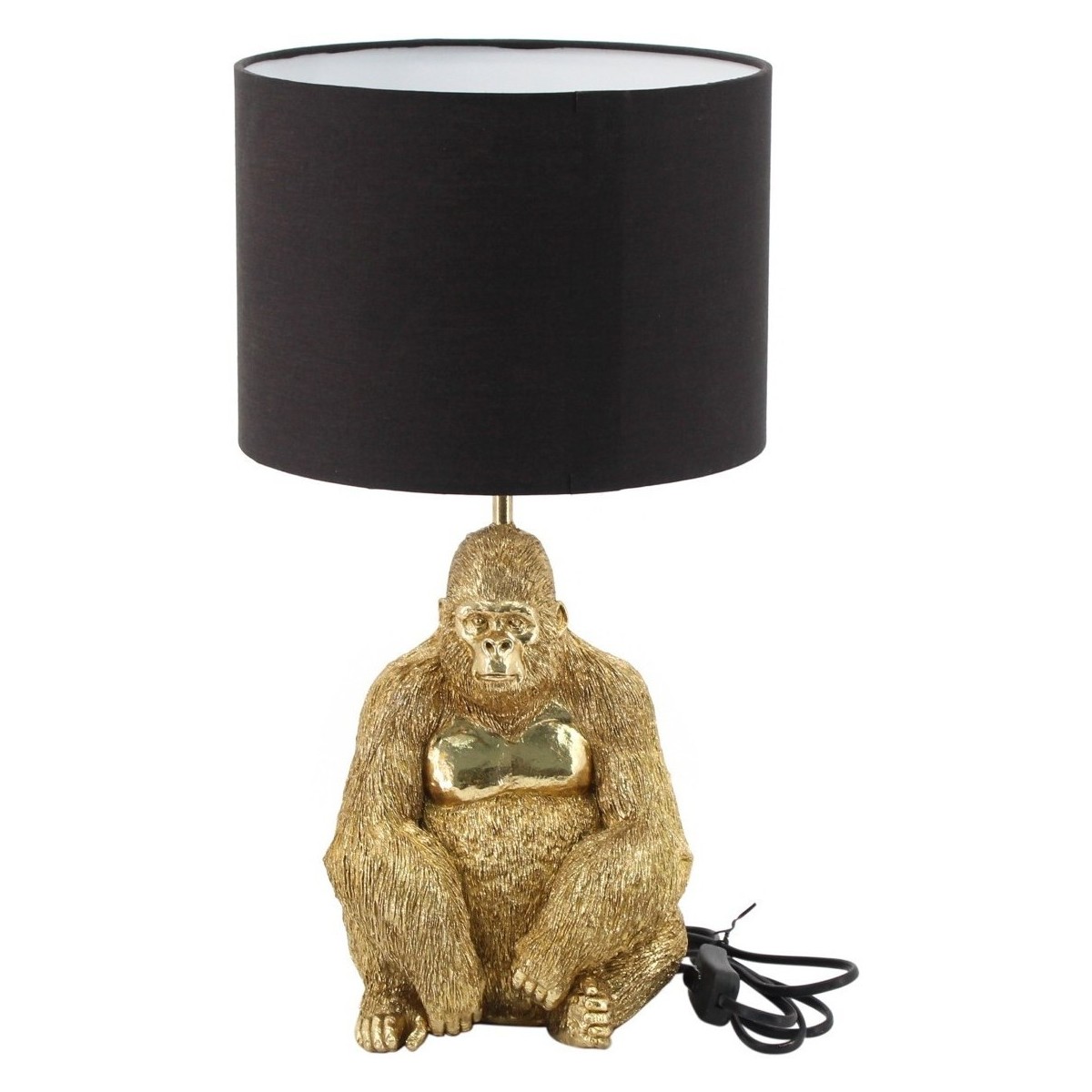 Indretning Standerlamper Signes Grimalt Orangutang Formet Lampe Guld